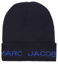 Little Marc Jacobs Beanie - Knitted - Navy w. Blue