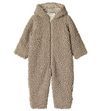 Wheat Fleece Suit - Pile Bambi - Beige Stone