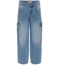 Kids Only Cargo byxor - Noos - KogHarmony - Light Blue Denim