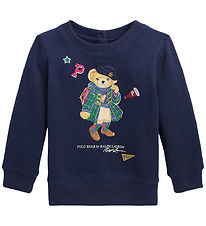 Polo Ralph Lauren Sweatshirt - Navy m. Knuffel