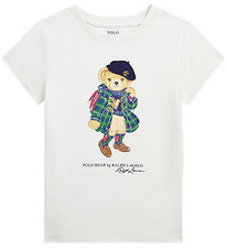 Polo Ralph Lauren T-Shirt - Wit m. Knuffel