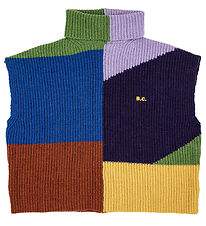 Bobo Choses Waistcoat - Wool/Polyamide - Intarsia - Multicolour