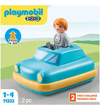 Playmobil 1.2.3. - Push & Go Car - 2 Parts - 71323