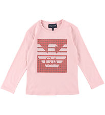 Emporio Armani Blouse - Pink/Red w. Sequins