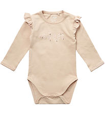 Petit by Sofie Schnoor Samfella L/æ - Nougat M. Prentað