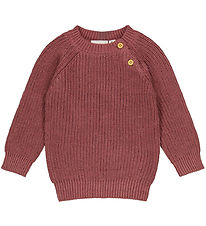 The New Siblings Blouse - Knitted - TnsHeather - Rose Brown w. G