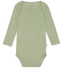 GoBabyGo Bodysuit l/s - Hazel - Leaf