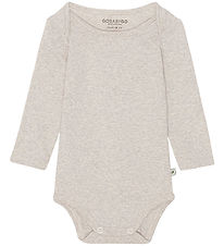 GoBabyGo Bodysuit l/s - Hazel - Feather