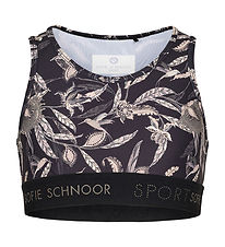 Sport by Sofie Schnoor Sports Tops - Kara - Black w. Pattern