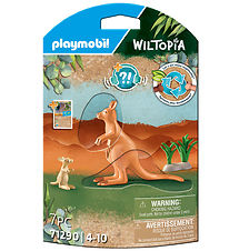 Playmobil Wiltopia - Kangaroo w. Young - 7 Parts - 71290