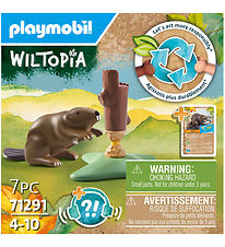 Playmobil Wiltopia - Biber - 7 Teile - 71291