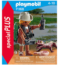 Playmobil SpecialPlus - Researcher w. Young Kaiman - 9 Parts - 7