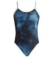 TYR Swimsuit - UV50+ - Cosmic Night Cutoutfit - Teal/Multi