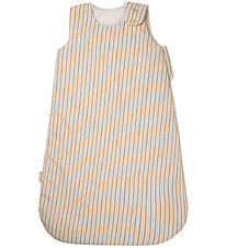 Fabelab Sleeping Bag - Reversible - Caramel Stripes/Natural