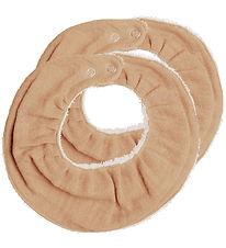 Fabelab Smekkjur - Ruffle - 2 Pakki - Caramel