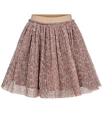 Petit Town Sofie Schnoor Tulle Skirt - Vintage Pink w. Leopard P