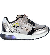 Geox Lichtgevende Schoenen - Ruimteclub - Disney - Platina/Black