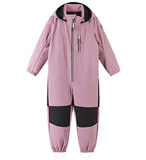 Reima Softshell Suit w. Fleece Lining - Nurmes - Grey Pink
