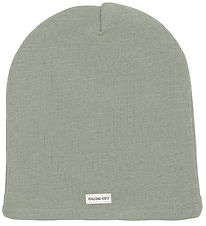 Racing Kids Beanie - Wool/Cotton - 2-layer - Light Seagrass