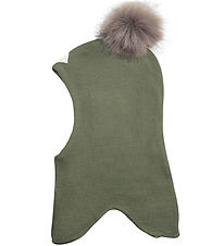 Racing Kids Balaclava - Villa/Puuvilla - 2-kerroksinen - Dark Me