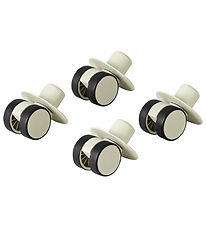 MODU 4x Swirly Wheels - 4-pack - Dusty Green