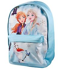 Frozen Backpack - Blue w. Print/Glitter