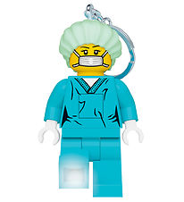 LEGO Keychain w. Flashlight - LEGO Surgeon