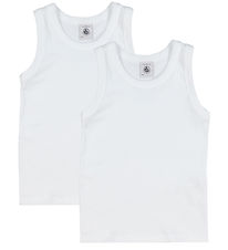 Petit Bateau Undershirt - 3-Pack - White/White