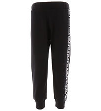 Versace Sweatpants - Black/White w. Print