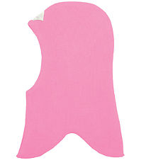 Racing Kids Balaclava - Wool/Cotton - 2-layer - Pink