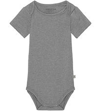 GoBabyGo Bodysuit s/s - Hazel - Ash