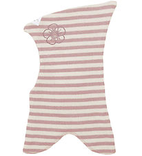 Racing Kids Bivakmuts - Wol/Katoen - 2-lag - Dusty Rose/Ivory