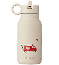 Liewood Water Bottle - Falk - 250 mL - Emergency Vehicle/Sandy