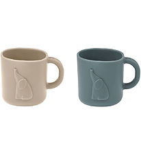 Liewood Cup - Chaves - 2 pcs - Dark Sandy/Whale Blue