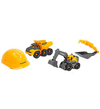 Dickie Toys Construction Trucks-Set - Construction Team - Light/