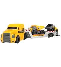 Dickie Toys Vrachtwagen m. Werkwagens - Mack/Micro Bouwer Truck