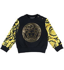 Versace Sweat-shirt - Noir av. Or