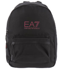 EA7 Preschool Backpack - Black/Pink Peacock