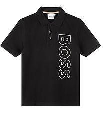 BOSS Polo - Black w. White