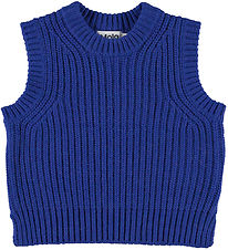 Molo Waistcoat - Wool/Acrylic - Gilberte - Twilight Blue