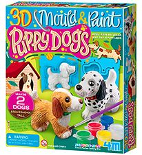 4M Cast & Paint - 3D Puppy dogs