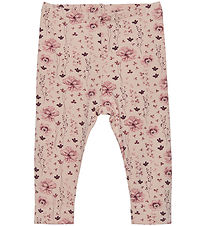 En Fant Leggingsit - Hiki - Rose Dust, Kukkia