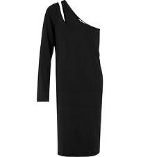 Rosemunde Dress - One Shoulder - Black