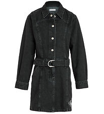 Calvin Klein Kjóll - Gallaefni - Léttur Black