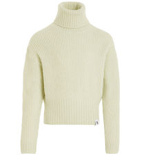 Calvin Klein Blouse - Cropped - Knitted - Canary Green
