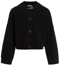 Calvin Klein Cardigan - Cropped - Knitted - Black