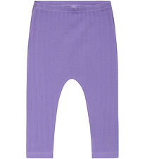 Noa Noa miniature Leggings - Pointelle Rib - Dory - Aster Purple