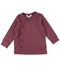 Joha Cardigan - Wol - Bordeaux