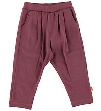 Joha Pantalon - Laine - Bordeaux