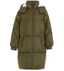 Tommy Hilfiger Daunenmantel - Töte Olive Green